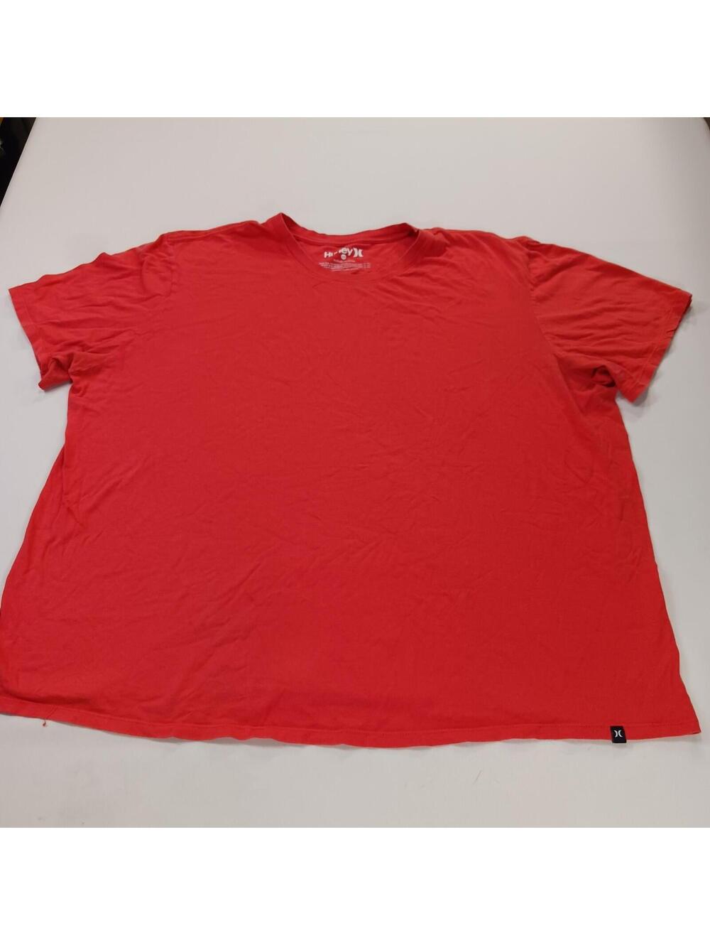 Hurley RN#100691 Women's Pink Cotton Short Sleeve T-Shirt Size 2XL Chest 54